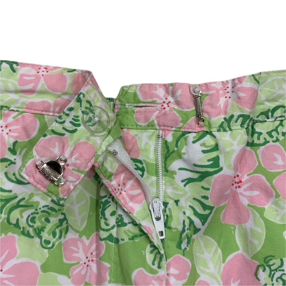 EUC Lilly Pulitzer Floral Capris Girls 2T - Picture 2 of 4